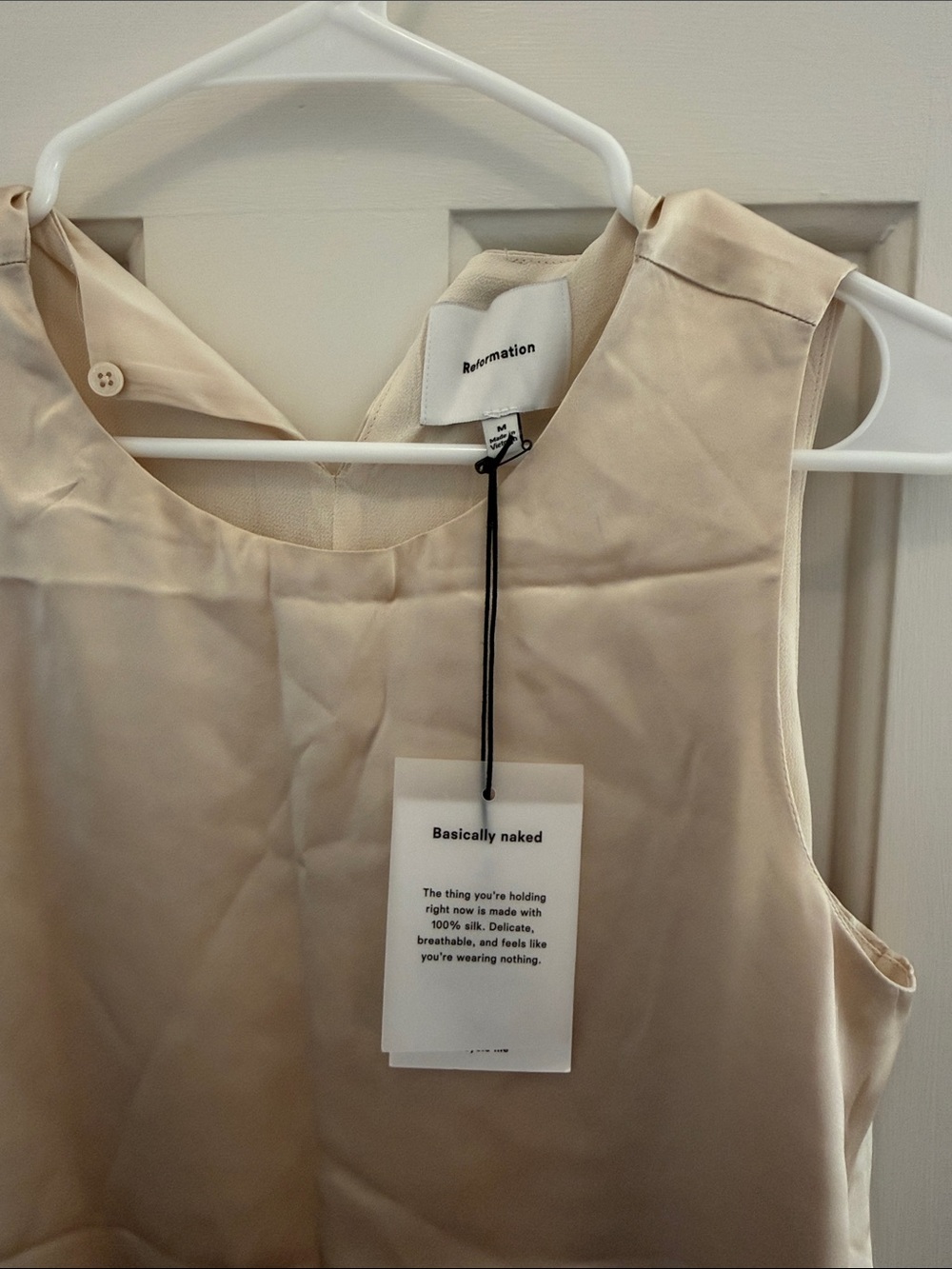 NWT Reformation Jessalyn Silk Dress - Picture 6 of 7